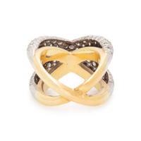 DIAMOND 'X' RING