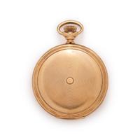 ELGIN, 14K YELLOW GOLD HUNTER CASE POCKET WATCH