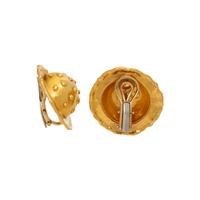 HIGH KARAT GOLD CLIP EARRINGS