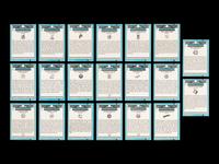 A Group of 20 1988 Donruss Diamond Kings Signed Autograph Baseball Cards,