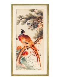 Seven Chinese Framed Wall Panels