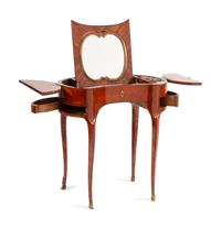 A Louis XV Style Parquetry Poudreuse