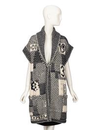 Chanel, Logo-Knit Cashmere Duster
