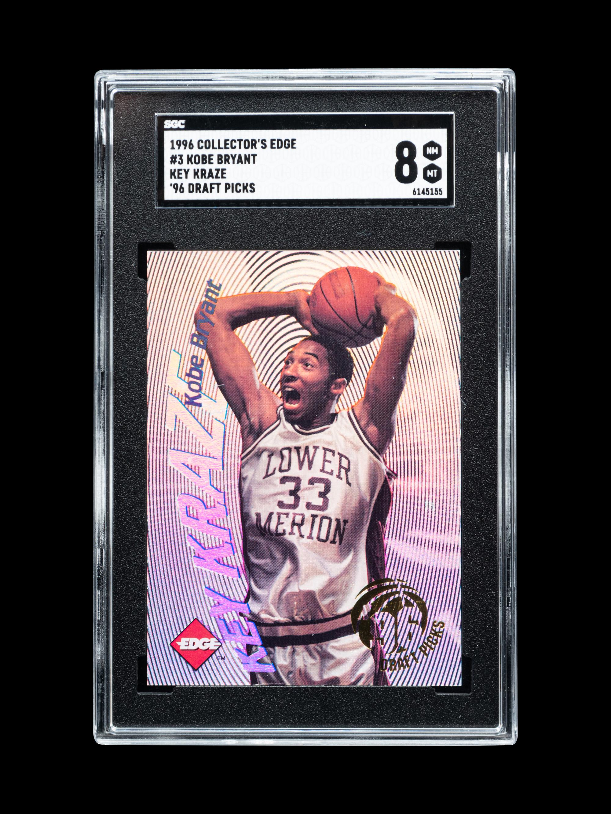 A Group of 1996-97 Collector's Edge Kobe Bryant Rookie Basketball Cards,
