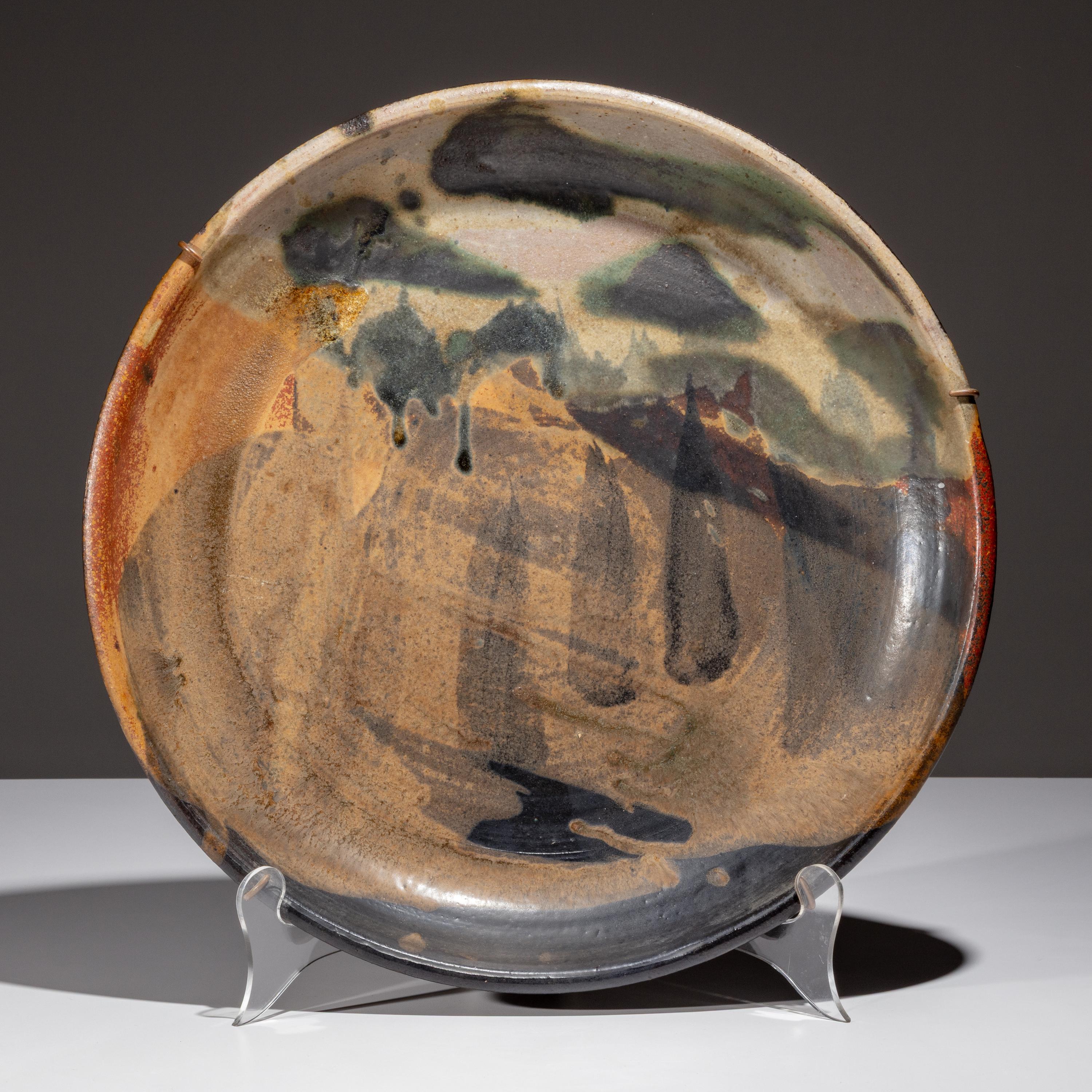 Toshiko Takaezu (American, 1922–2011) — Charger