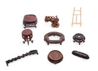 A Collection of Chinese Hardwood Stands