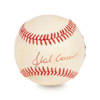 A Hank Aaron Signed Autograph Baseball (Beckett Authentication Services BAS Certified),