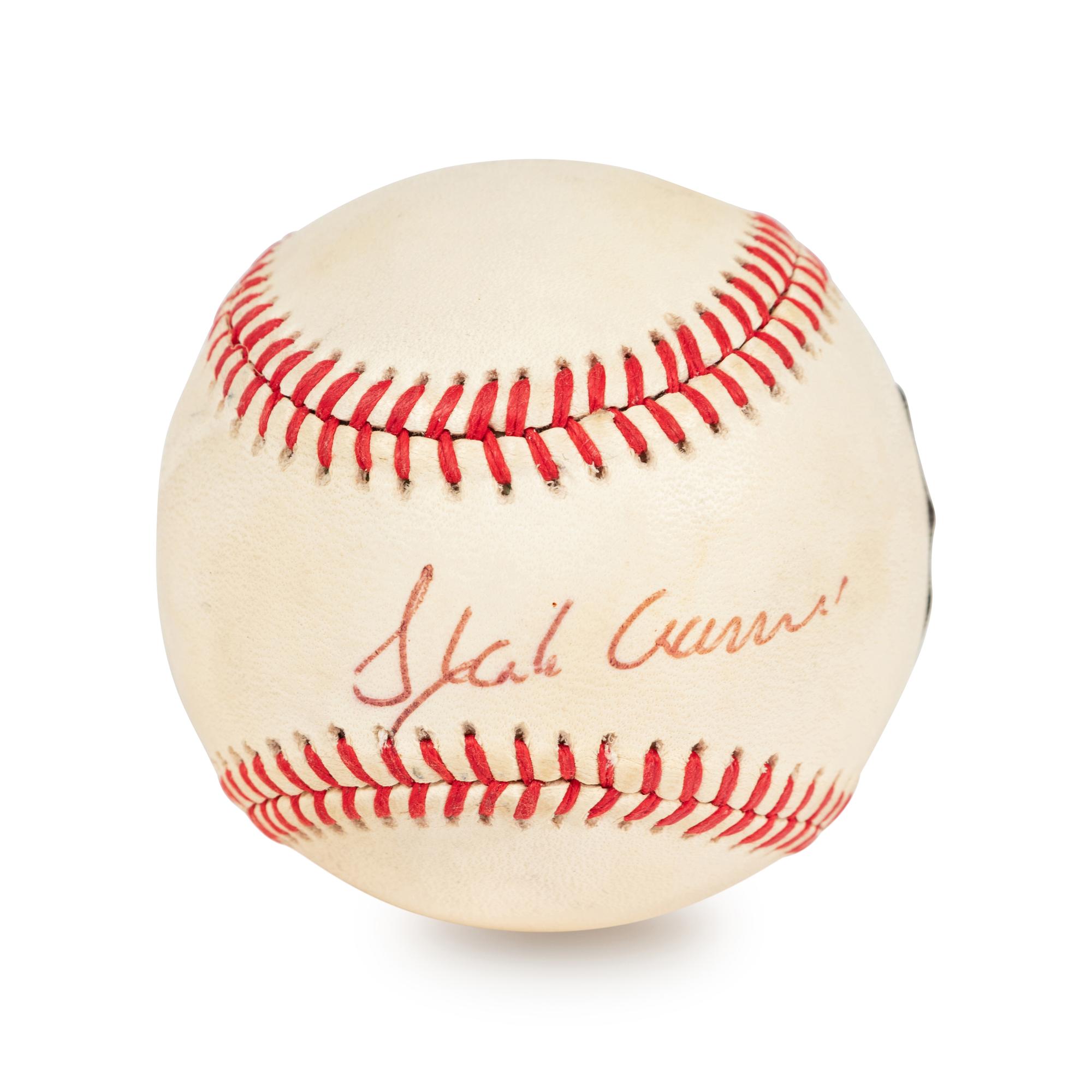 A Hank Aaron Signed Autograph Baseball (Beckett Authentication Services BAS Certified),