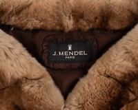 J. Mendel Chinchilla Pull-Through Stole