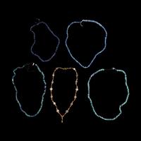 Five Egyptian Beaded Necklaces