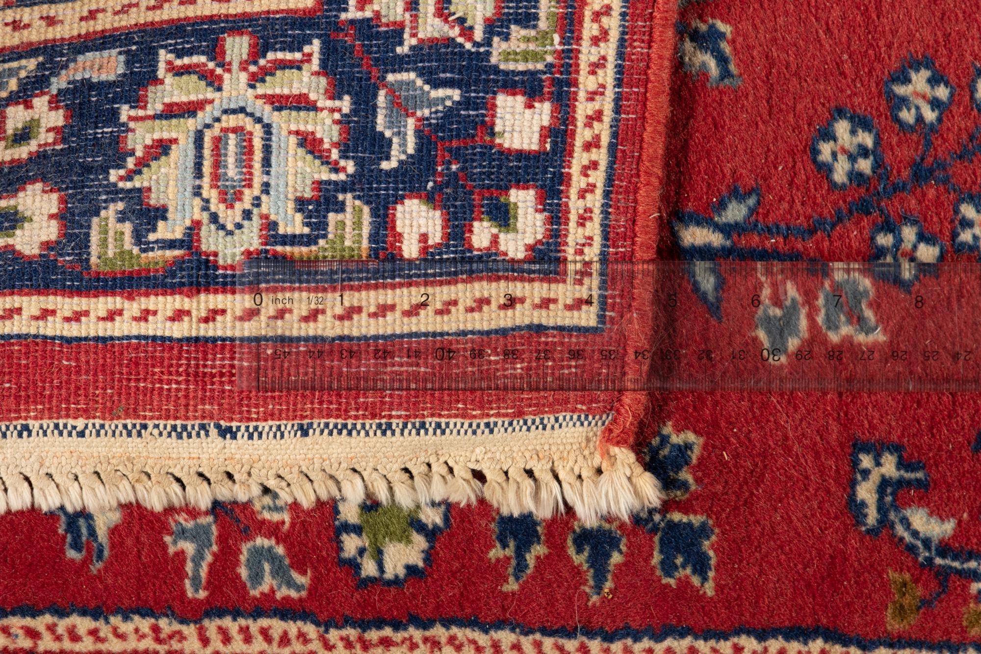 A Kashan Wool Runner