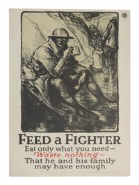 [WWI]. 5 posters issued by the Red Cross and the US Food Administration.