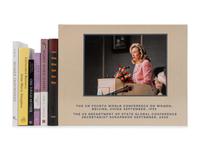 WOMEN AND LEADERSHIP A group of 7 works, most FIRST EDITIONS INSCRIBED TO SECRETARY ALBRIGHT: