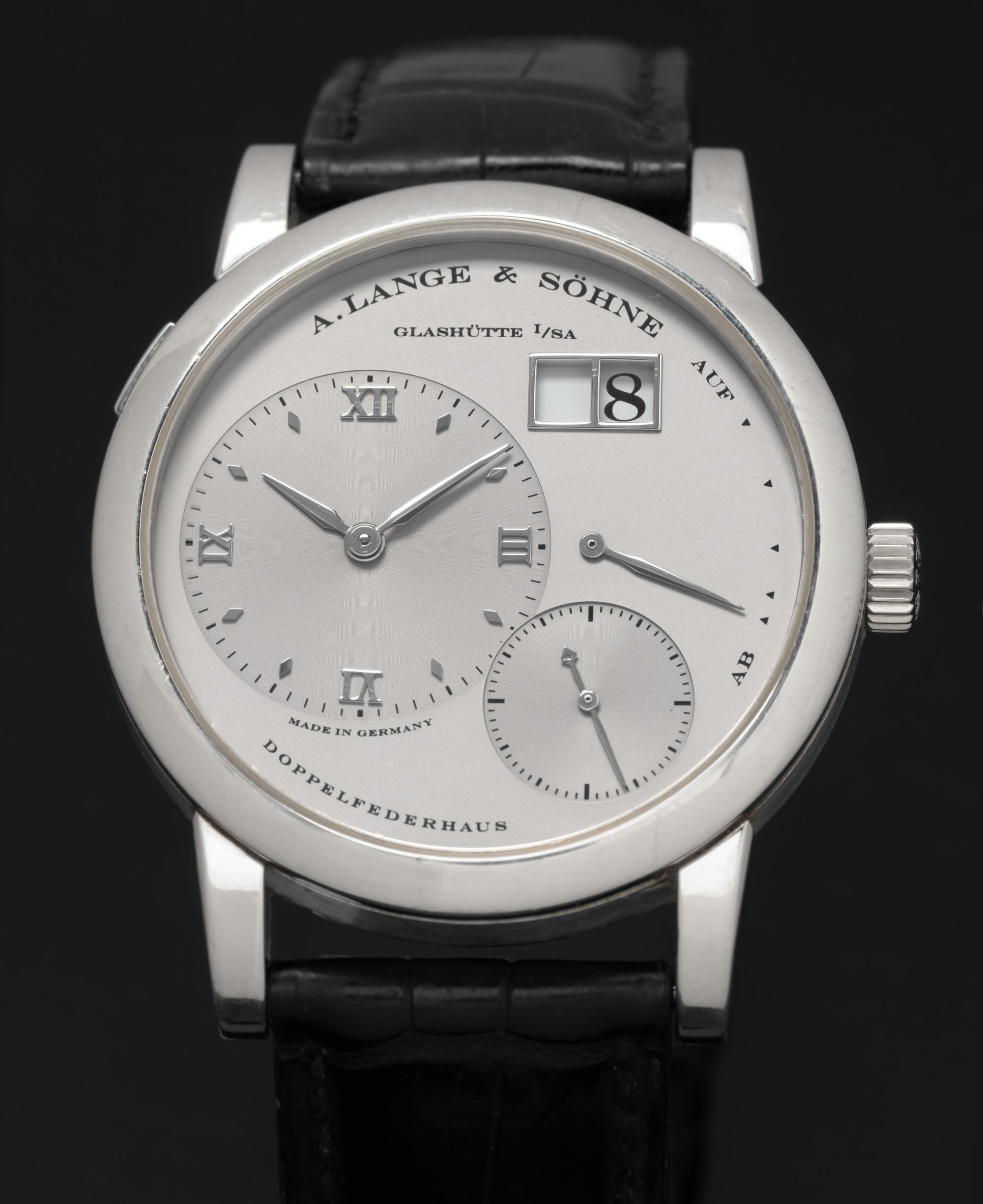 A. LANGE & SÖHNE, REF. 101.025 PLATINUM 'LANGE 1' WATCH