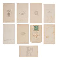 [LINCOLN, Abraham (1809-1865)]. A group of CDVs featuring members of the military commission and prosecution for the Lincoln Assassination Conspiracy Trial.
