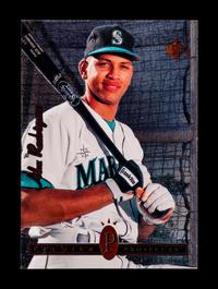 A 1994 Upper Deck SP Alex Rodriguez Rookie Baseball Card No. 15