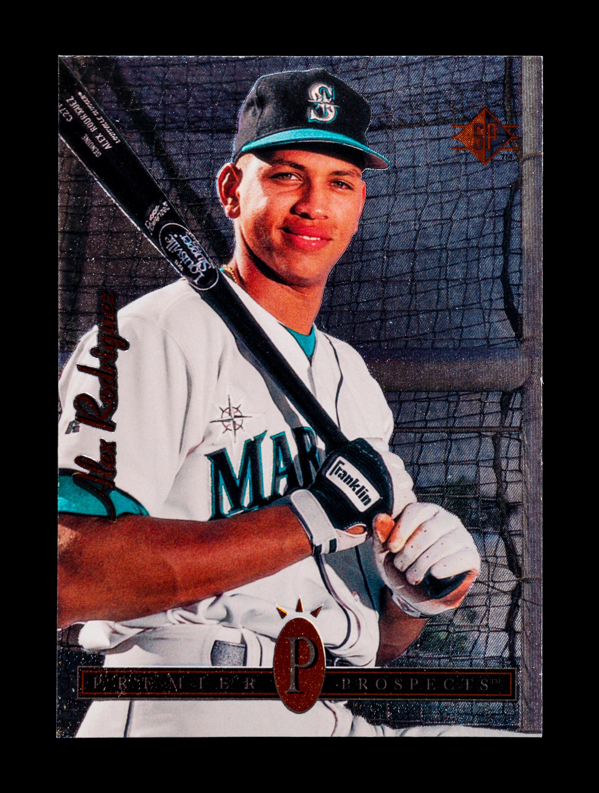 A 1994 Upper Deck SP Alex Rodriguez Rookie Baseball Card No. 15