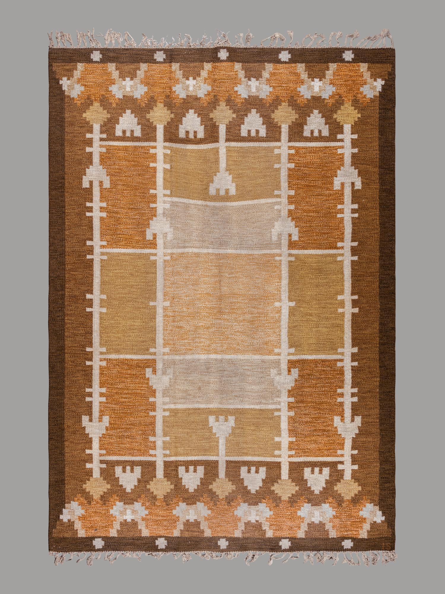 Flatweave Rug Sweden, c. 1960