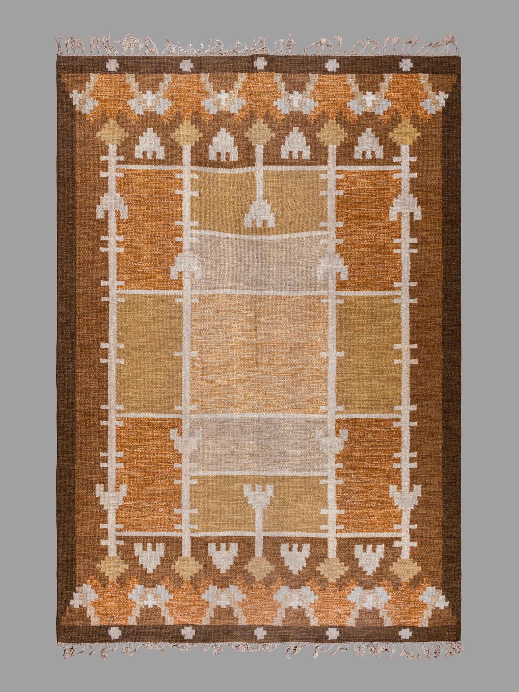 Flatweave Rug Sweden, c. 1960