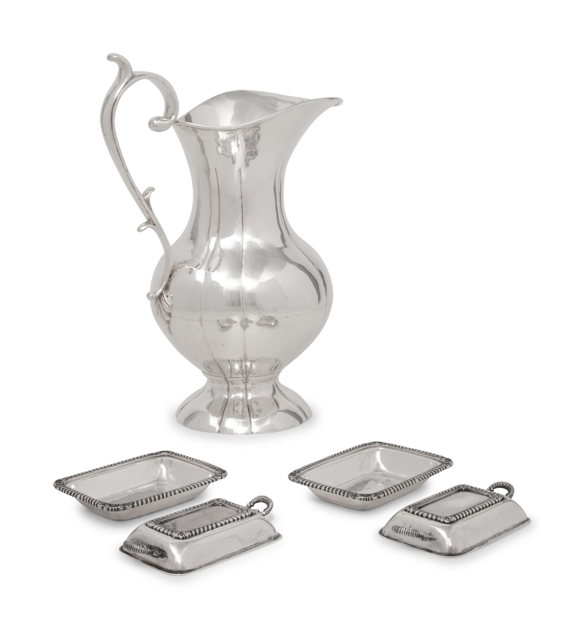 Three Mexican Silver Articles