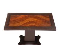 A Country Classical Grain Painted Pedestal Dining Table