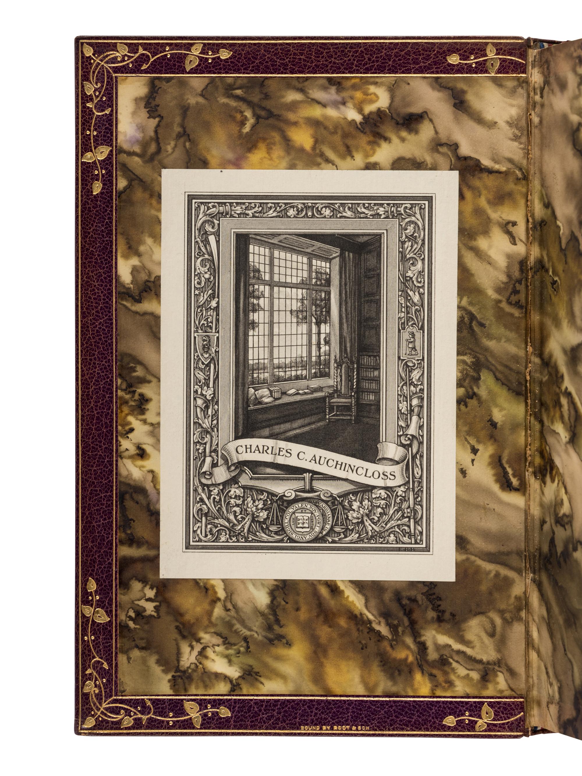 [BINDINGS]. ELIOT, George (1819-1880). Adam Bede . 3 volumes. -- Daniel Deronda . 4 volumes. -- CROSS, John Walter (1840-1924). George Eliot's Life as Related in her Letters and Journals . 3 volumes. Edinburgh and London: William Blackwood and Sons, 1859, 1876, 1885.