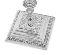 A Set of Four George III Silver Candlesticks