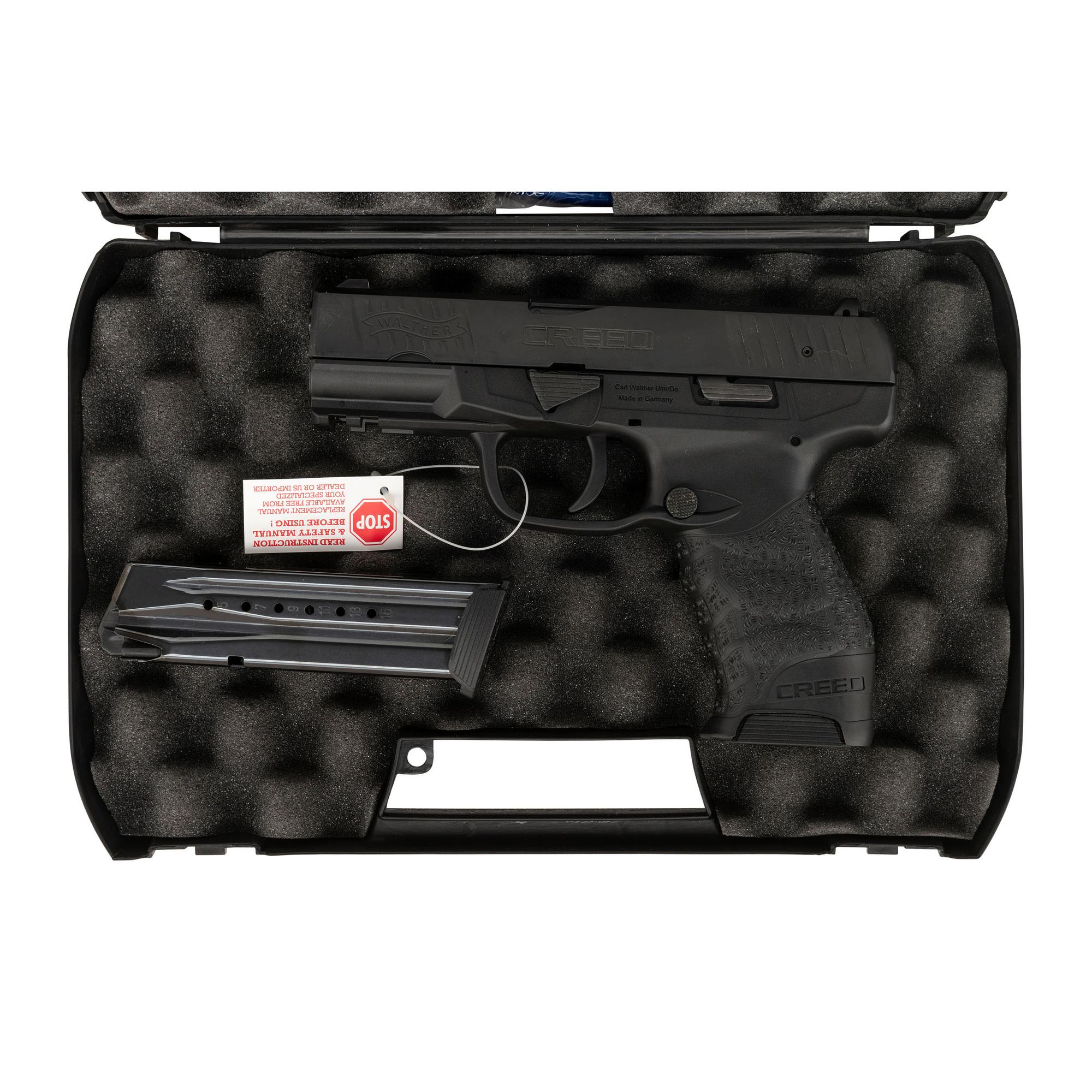 *Walther Creed Pistol in Box with Accessories