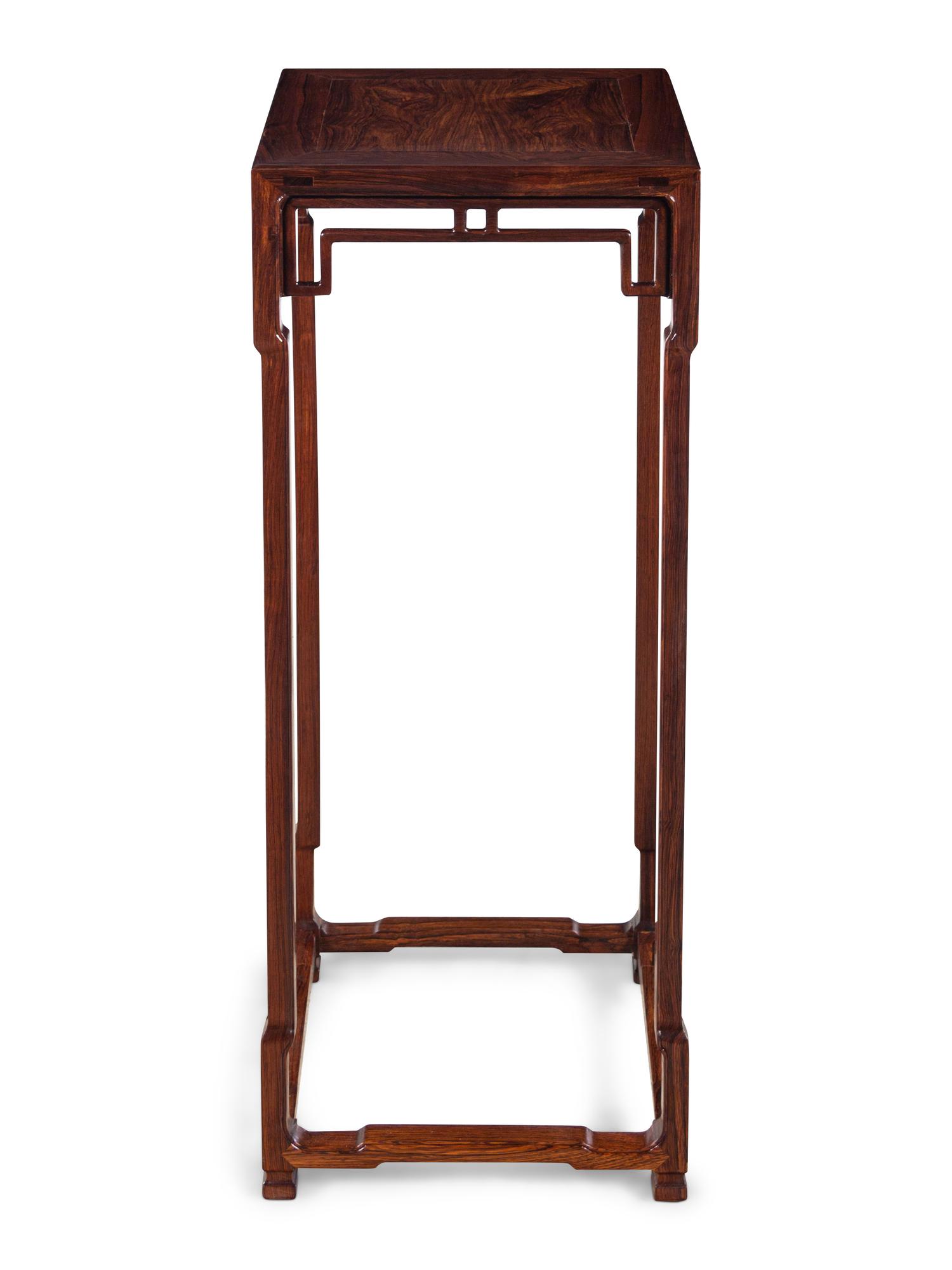 Three Chinese Huanghuali Stands