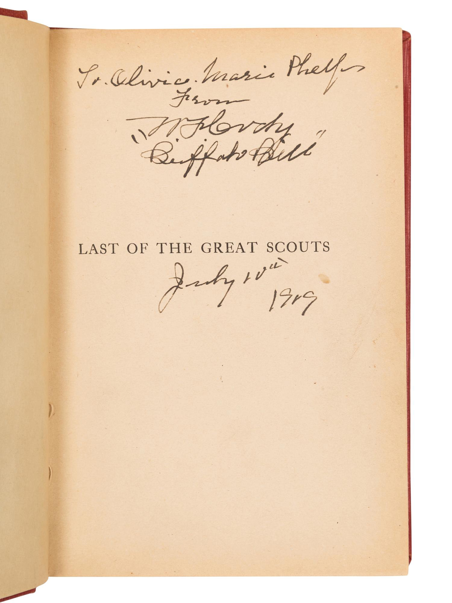 [AMERICAN WEST]. A group of 9 signed works, comprising: