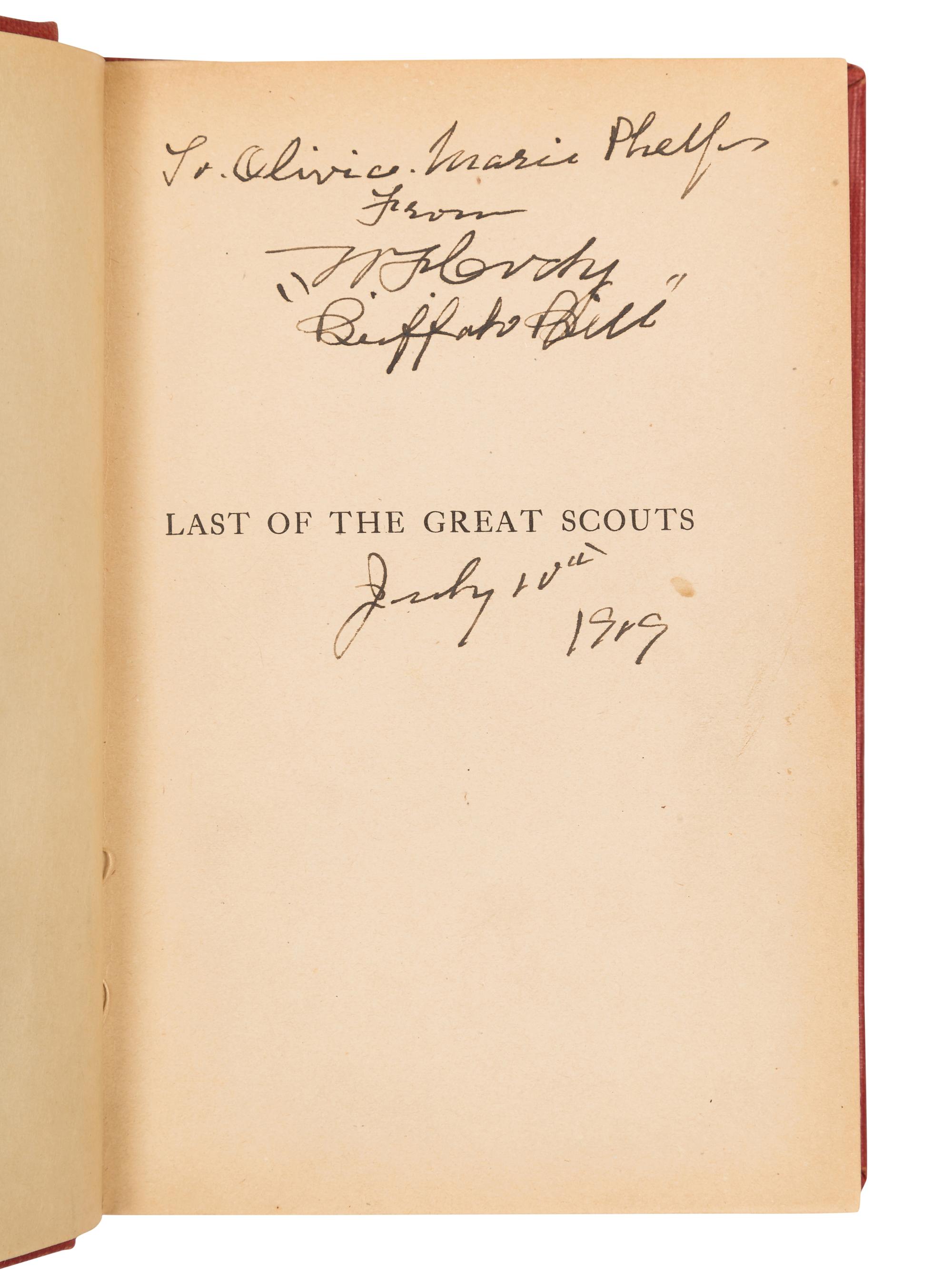 [AMERICAN WEST]. A group of 9 signed works, comprising: