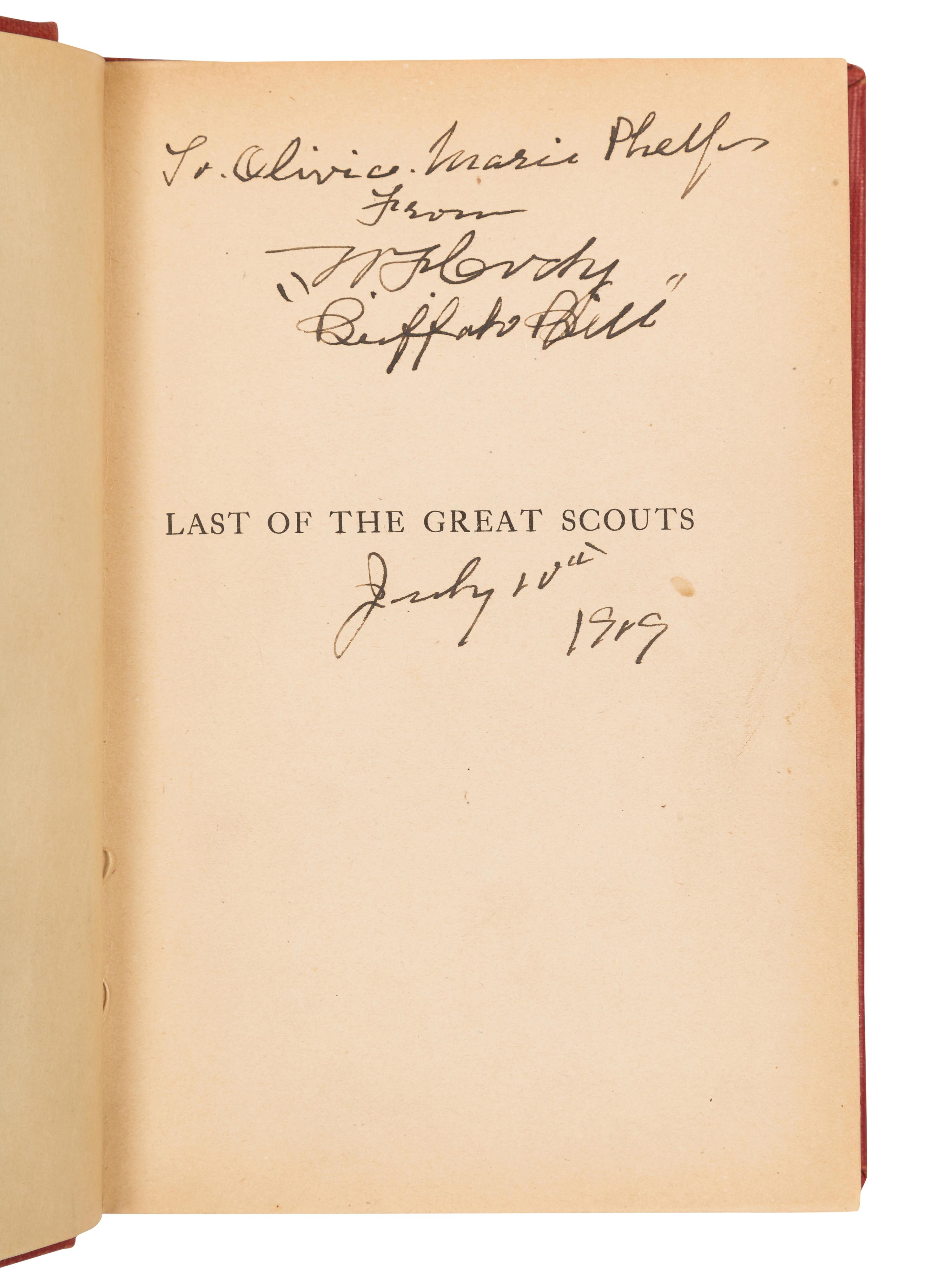 [AMERICAN WEST]. A group of 9 signed works, comprising: