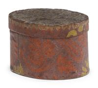 A Miniature Wallpaper Hat Box