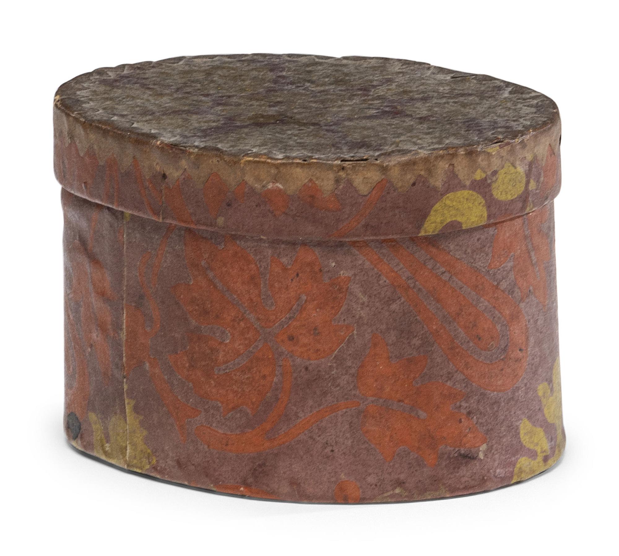 A Miniature Wallpaper Hat Box