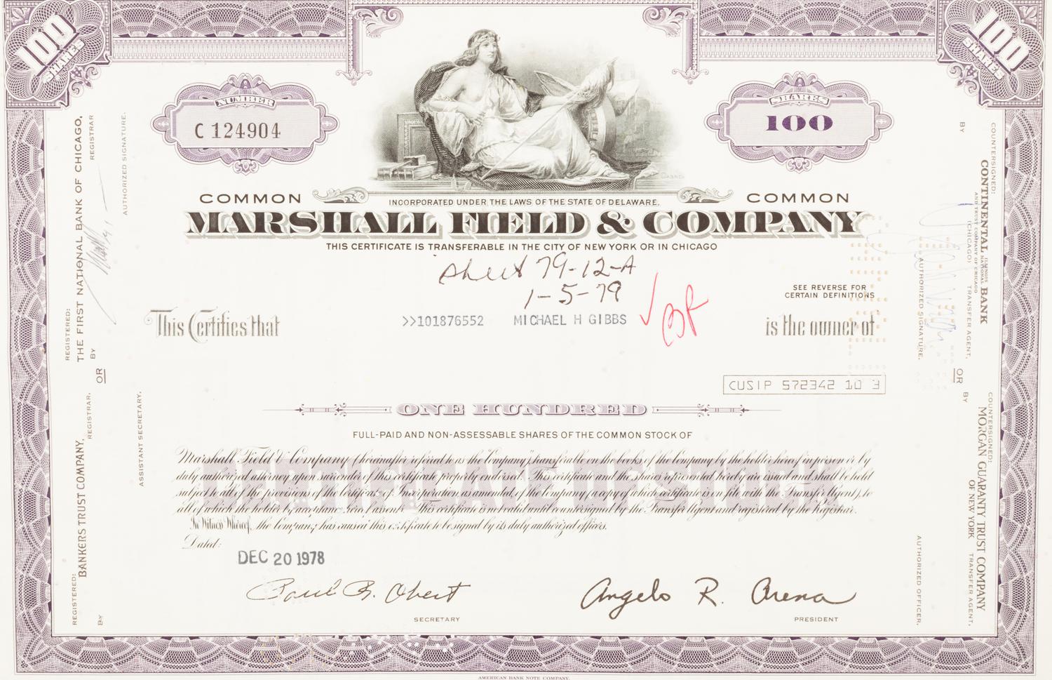 A Group of approximately 39 Prints and 11 Decorative Vintage Stock Certificates, comprising: