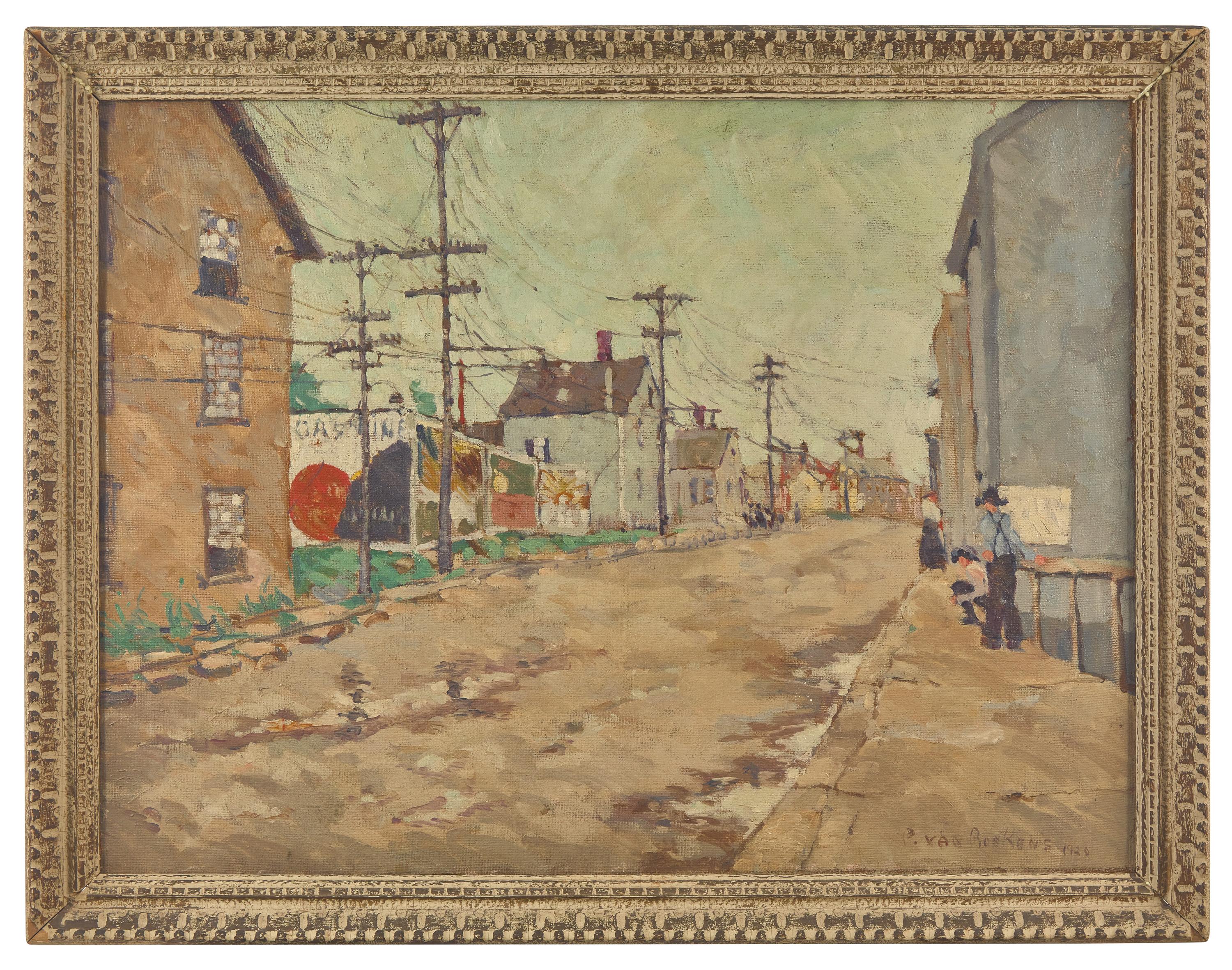 Street Scene, Newport , 1920