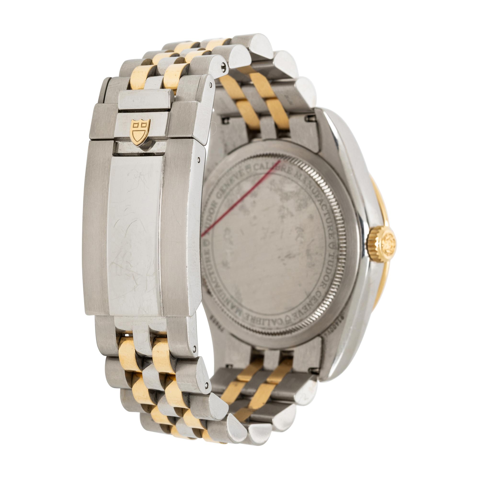 TUDOR, REF. 79653 'BLACK BAY' STAINLESS STEEL AND YELLOW GOLD WATCH WITH DIAMOND BEZEL AND INDICES