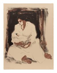 Complete Portfolio of Five Prints , Homage to Navajo Women , edition 23/70
