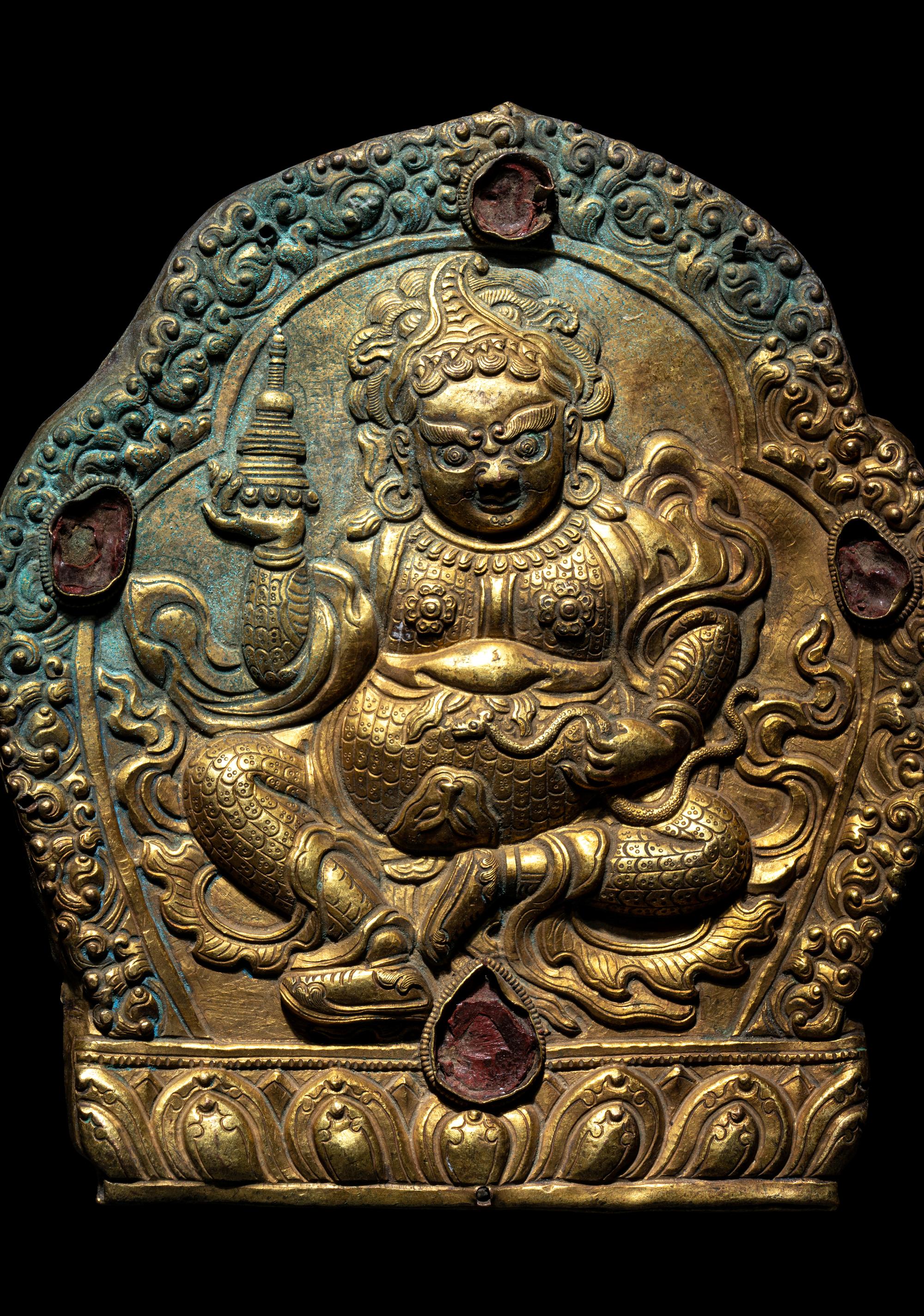 Two Himalayan Copper Votives