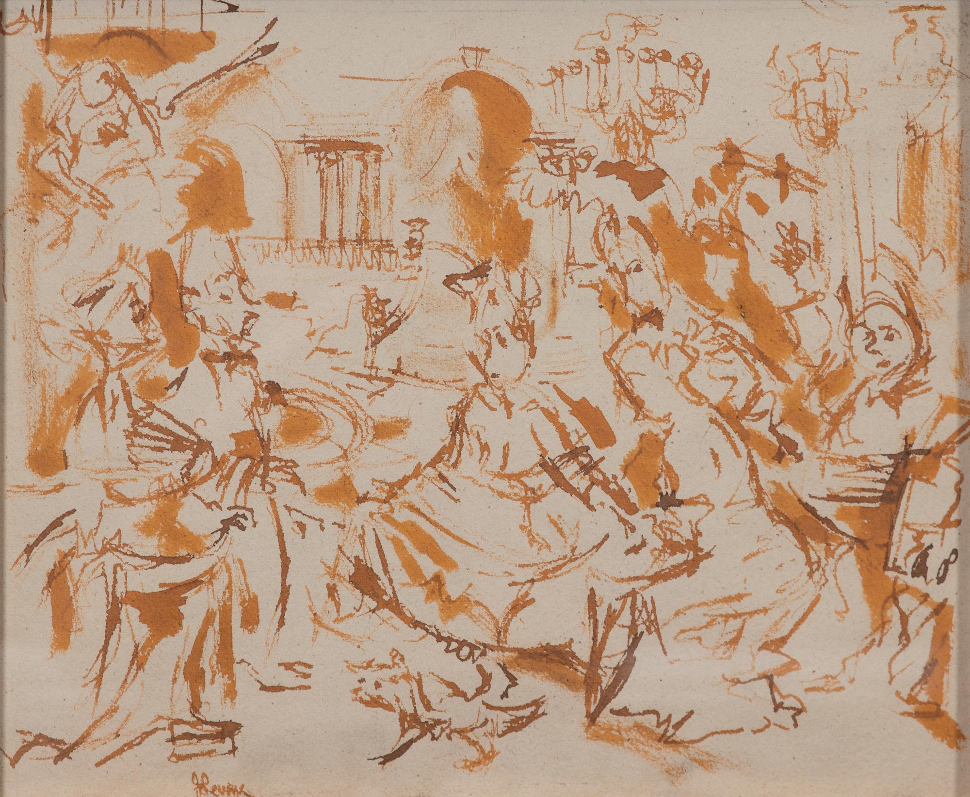 Study for Reception in Miami, 1948
