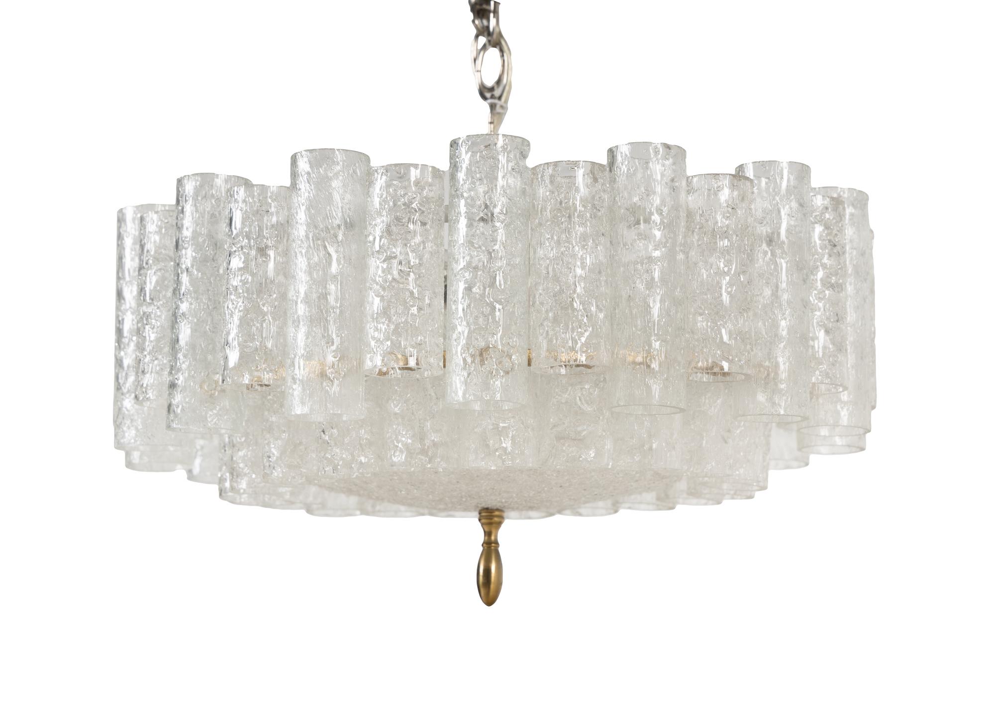 A Contemporary Murano Glass Chandelier