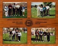 A Bob Hope Chrysler Classic Pro Am Signed Autograph Plaque Formerly Displayed at Mike Ditka’s Restaurant