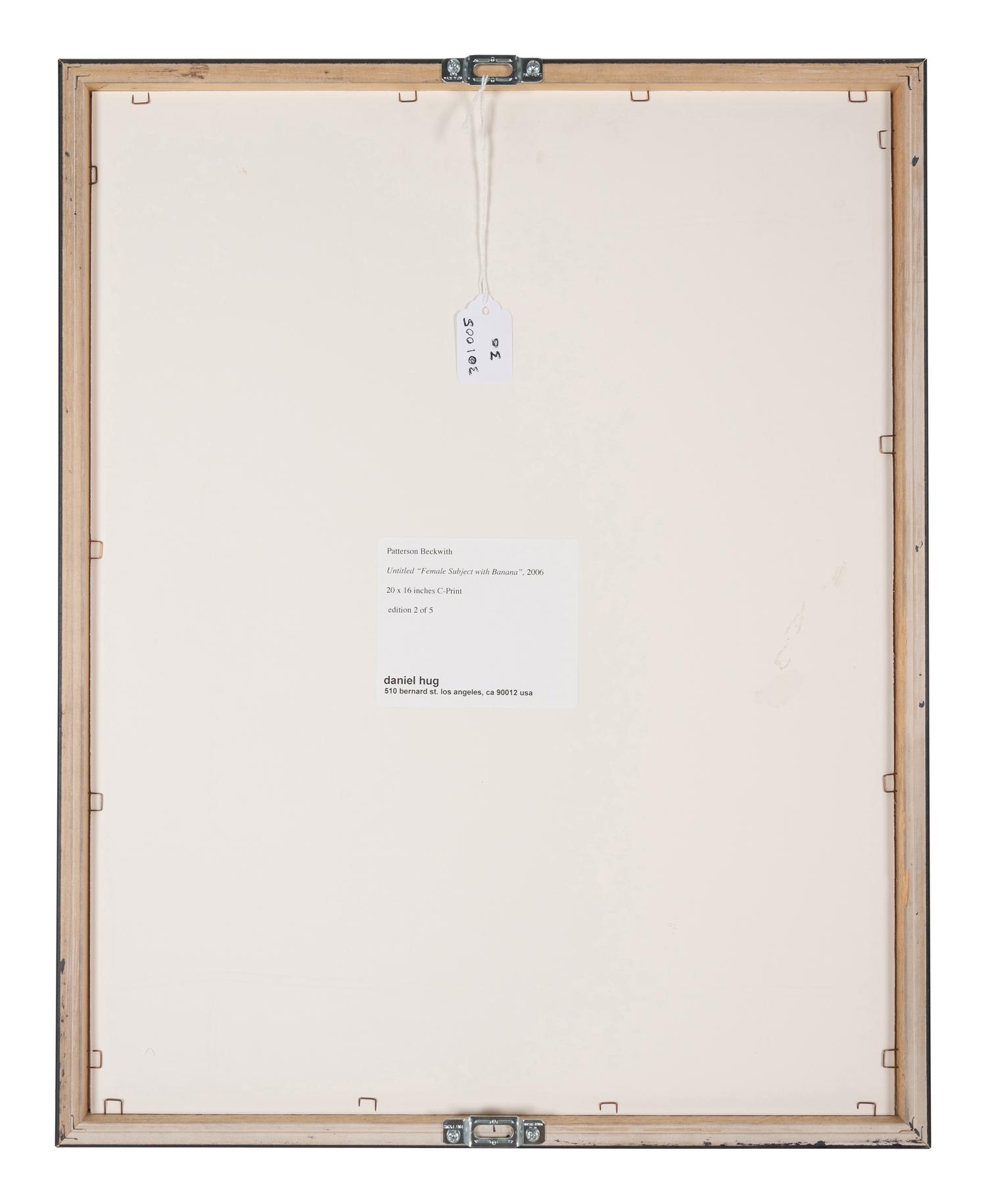 Untitled (Female Subject with Banana)
