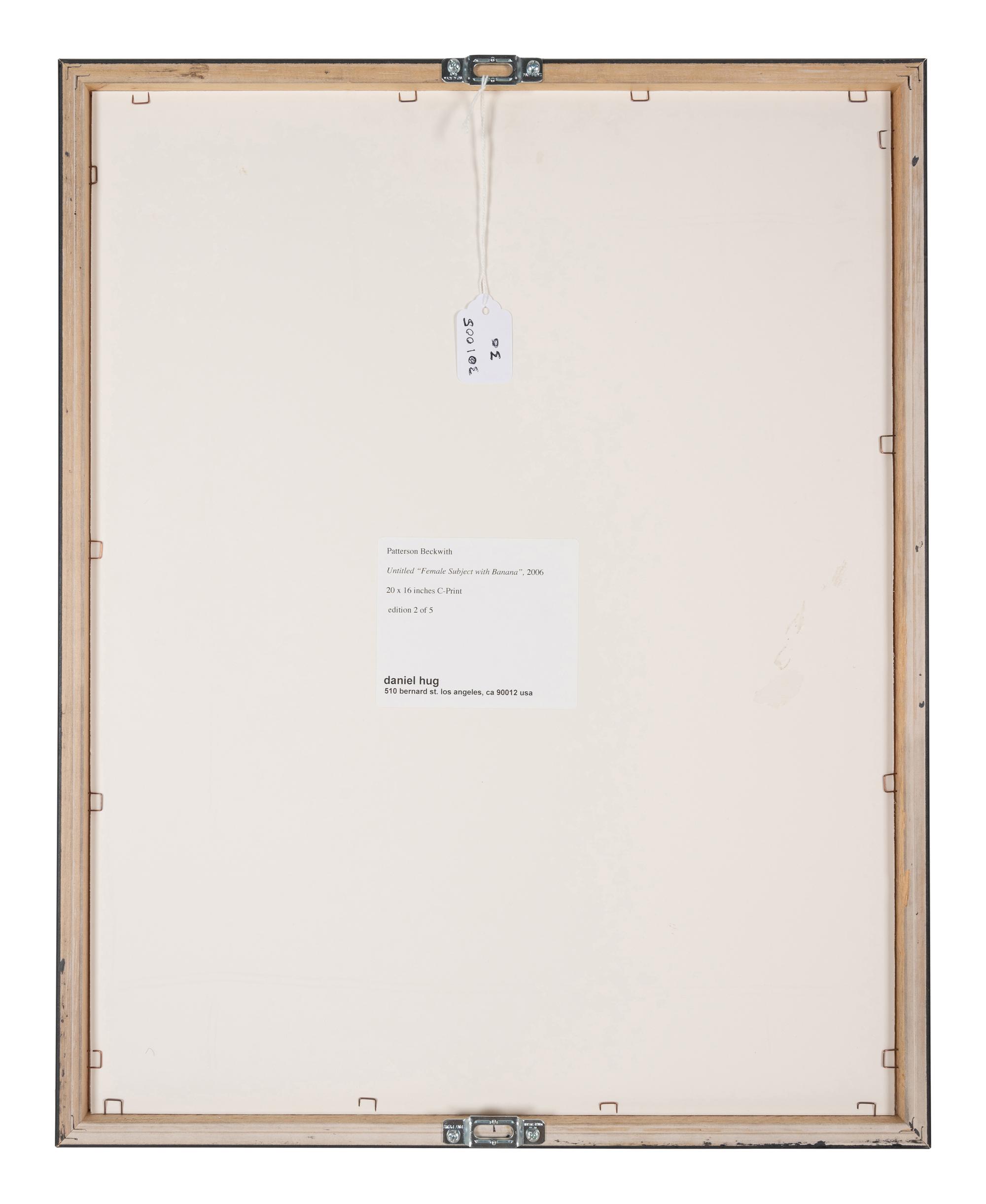 Untitled (Female Subject with Banana)