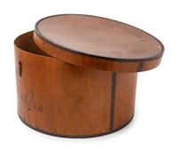 A Bentwood Hat Box