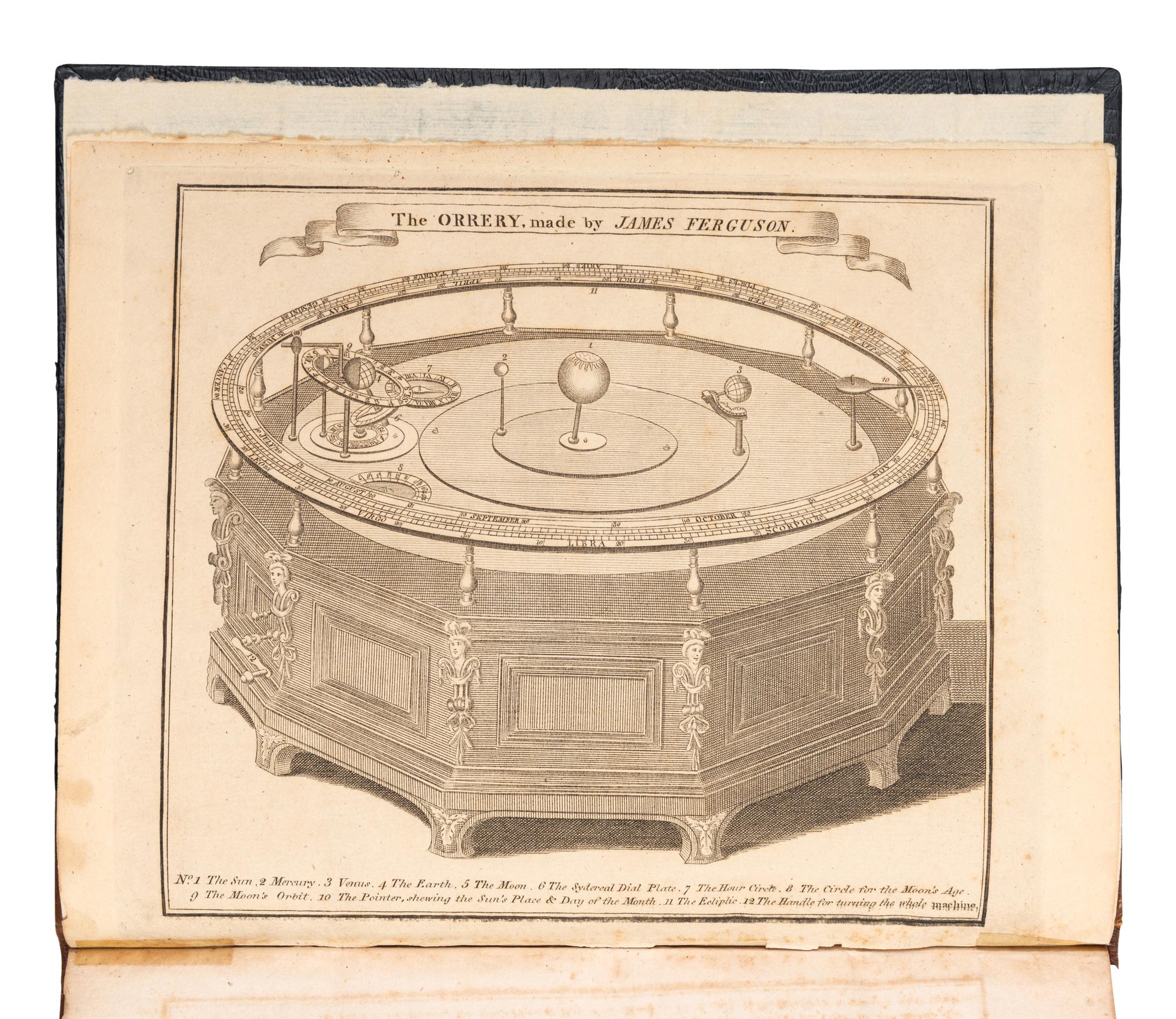 [ASTRONOMY]. A group of 13 works, including: