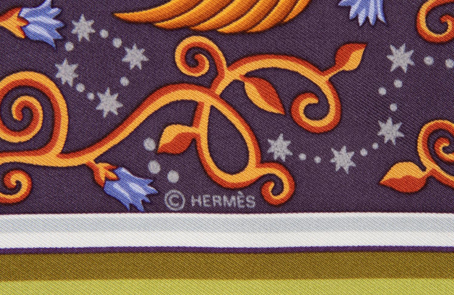 Two Hermès Scarves