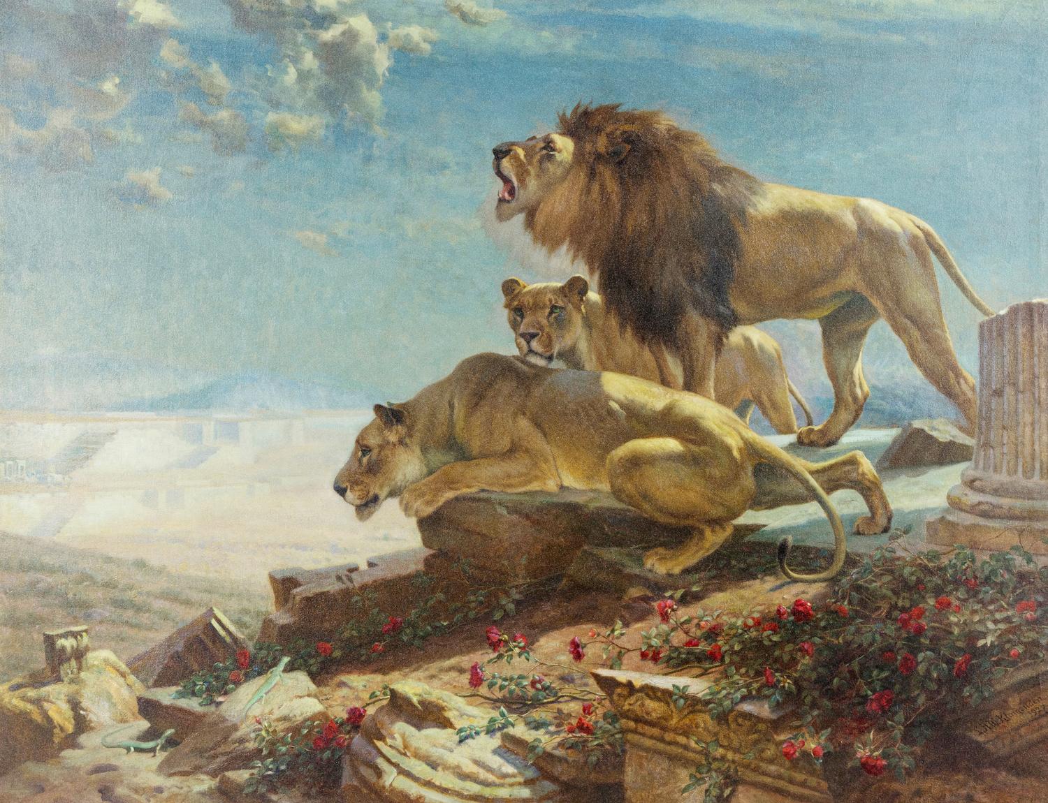 Guardians of the Temple , 1927