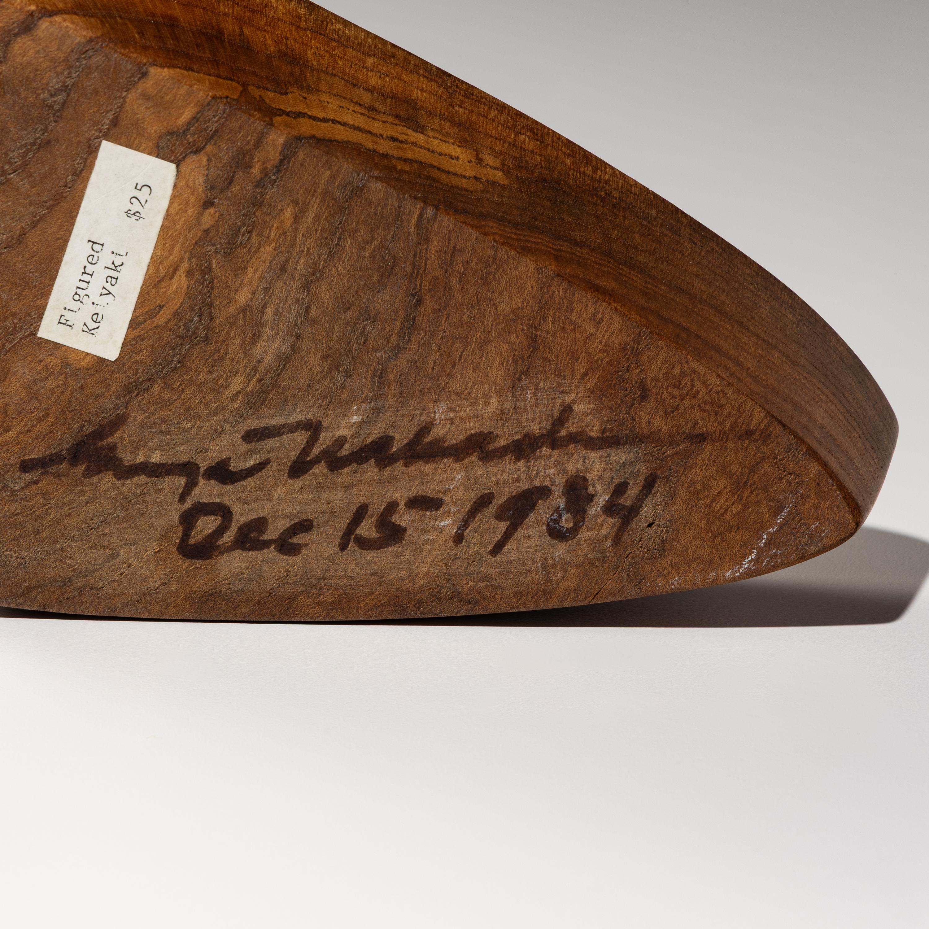 George Nakashima (American, 1905–1990) — Pencil Holder, 1984