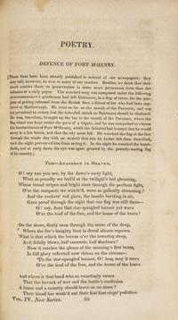 [Star-Spangled Banner] The First Magazine Appearance of Francis Scott Key's "Star-Spangled Banner", 1814